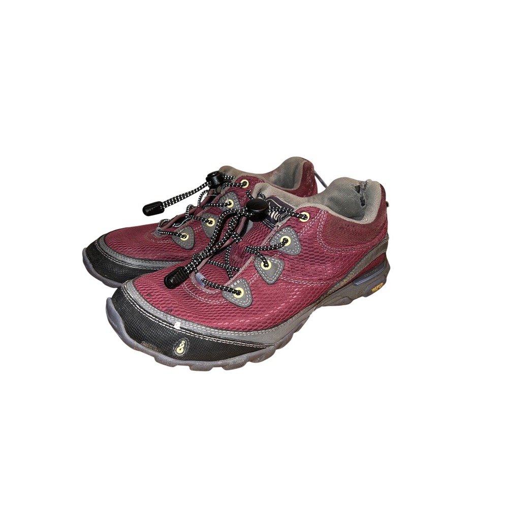 Ahnu Sugarpine Air Mesh Women's Hiking Shoes Size 8 Red